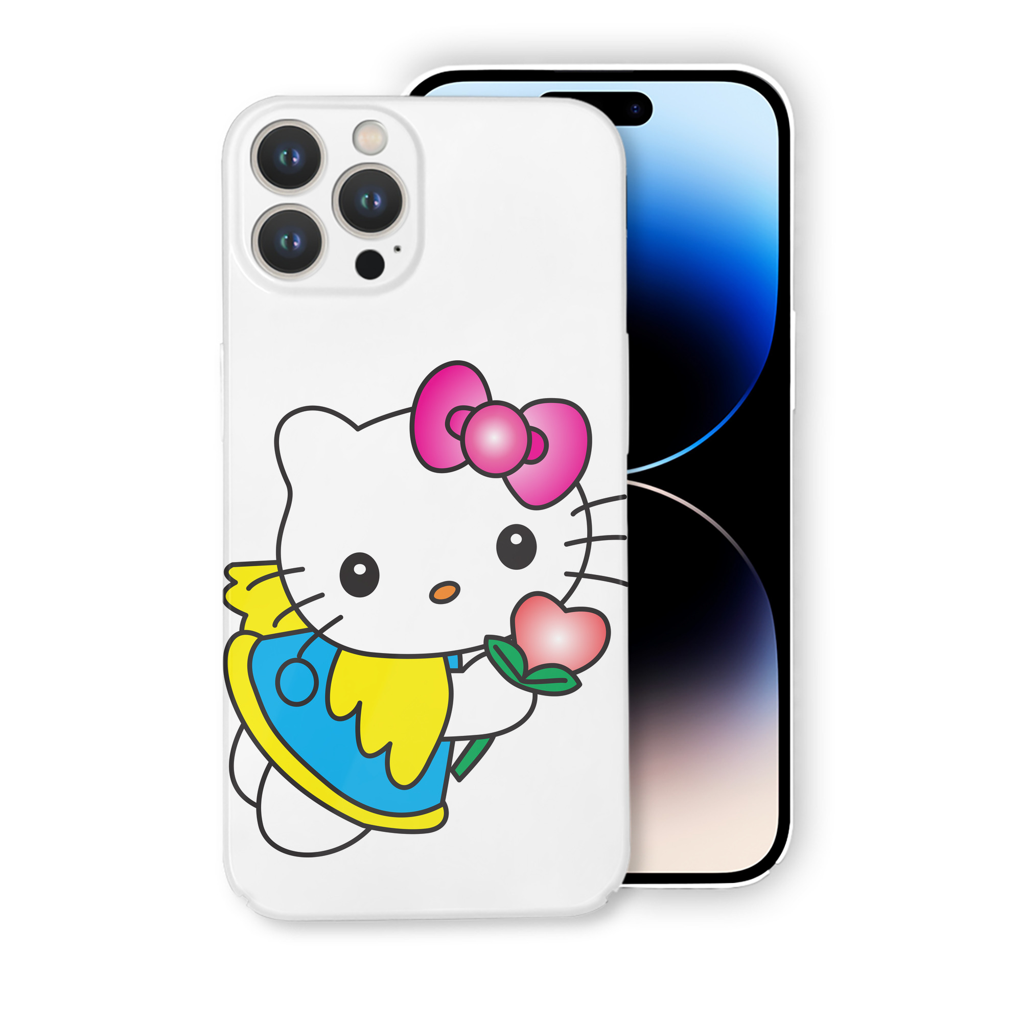 （画像用） Hello Kitty ハローキティ 【iPhone 14シリーズ対応】ハードケース